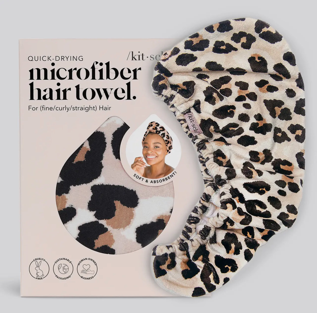 Microfiber Wrap Hair Towel