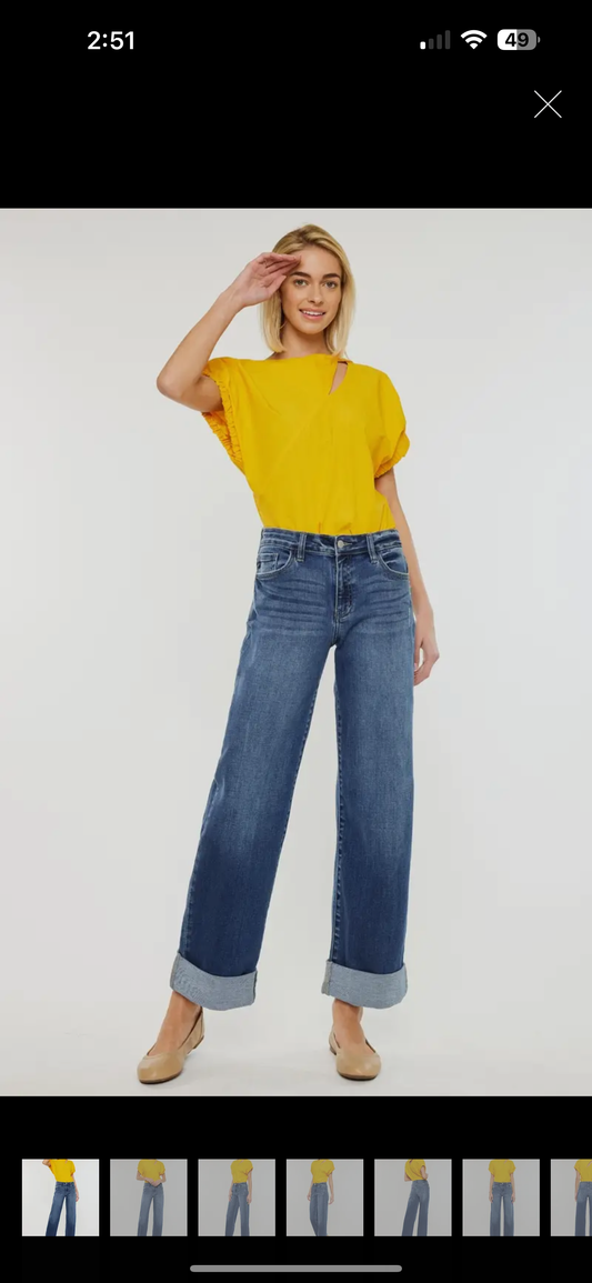 Ava High Rise Wide Leg