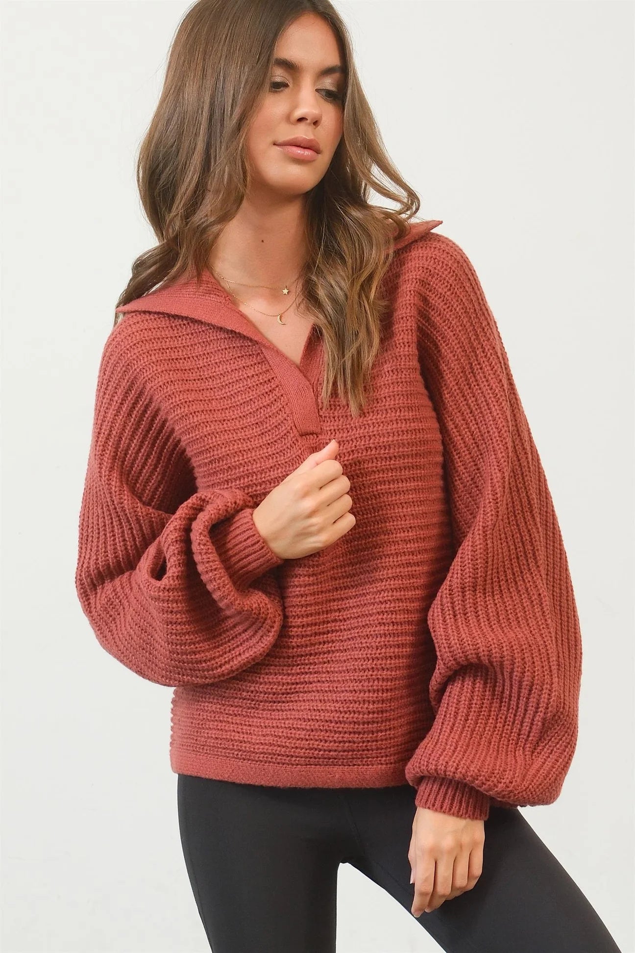 Harvest Collared Sweater