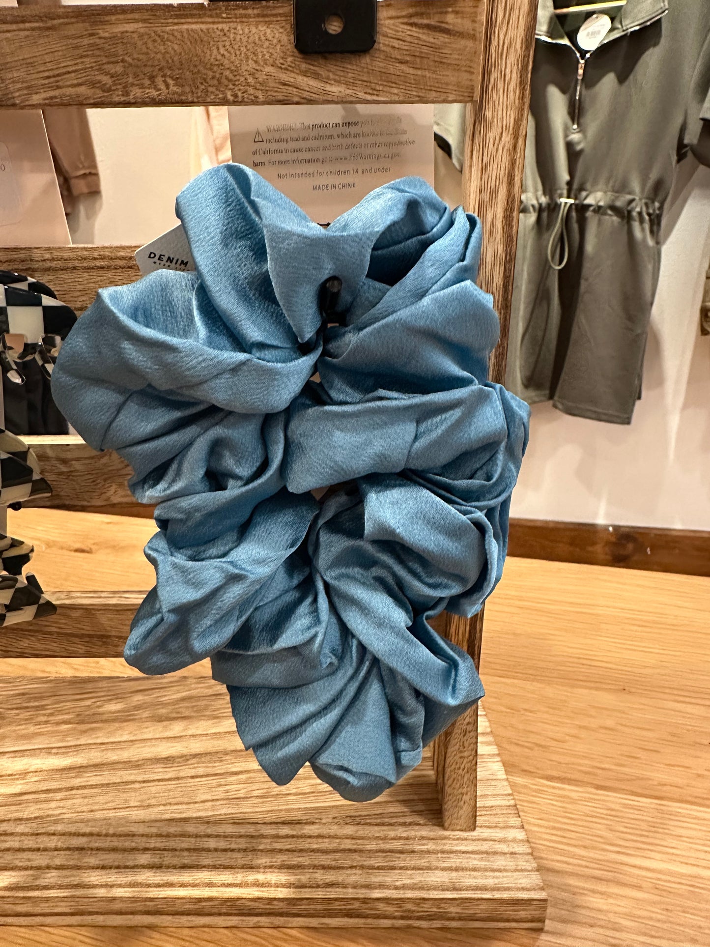 Satin Oversized Scrunchie