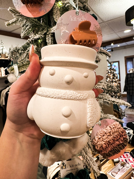 Snowman Candle (8 oz)