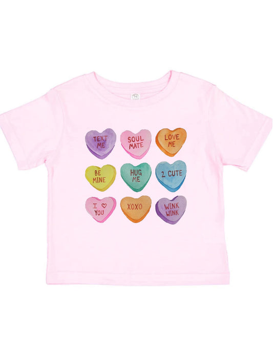 Kids / Adult Candy Heart Tee (Pre-Order)