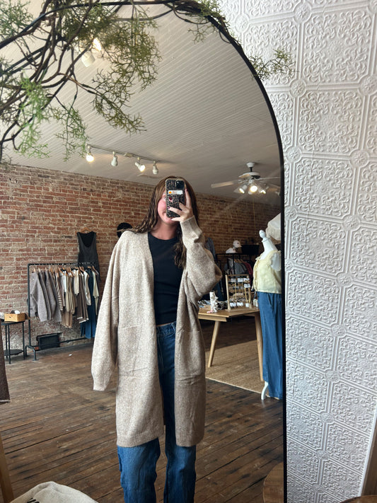 Long Open Cardigan