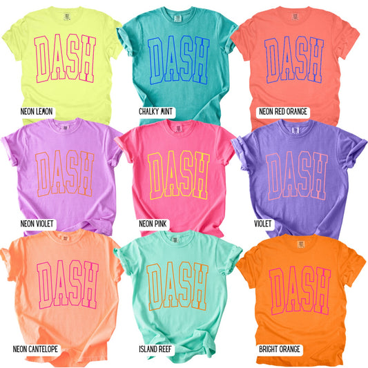 Neon Hollow Varsity Arch