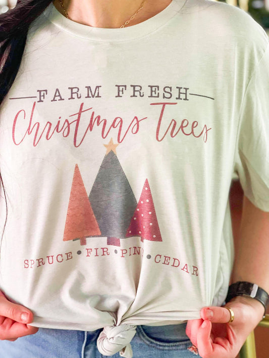 Farm Fresh Christmas Trees Colorful