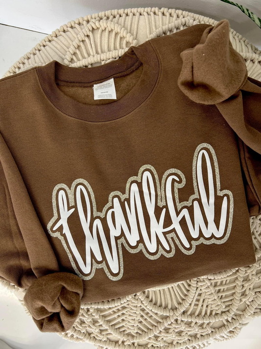 Thankful Double Sweatshirt