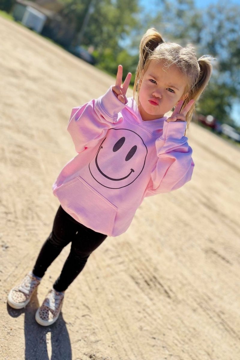 Smiley Face Kids Sweatshirt