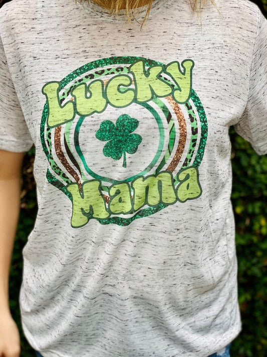 Lucky Mama Marble Tee