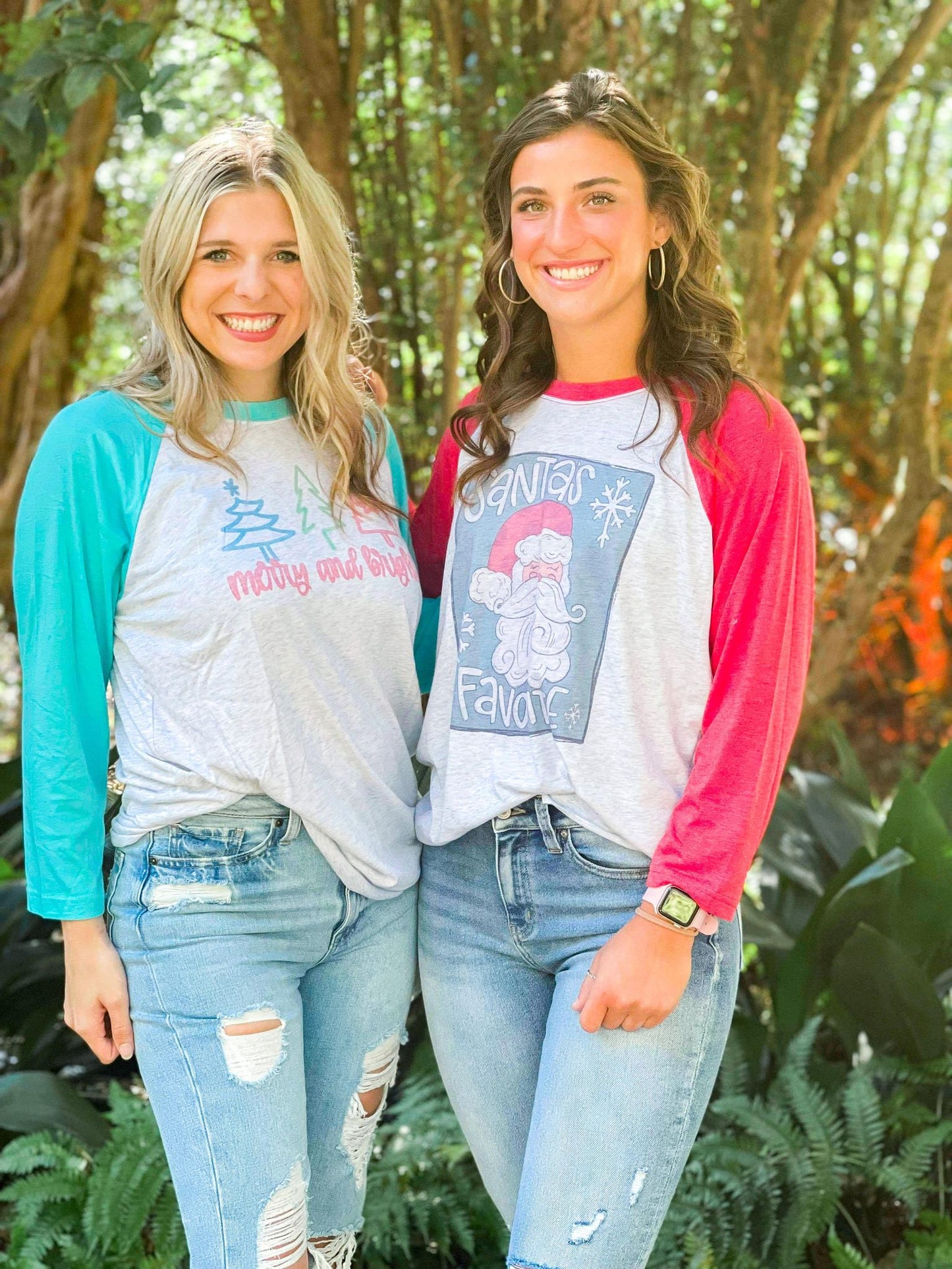 Santa's Favorite Raglan