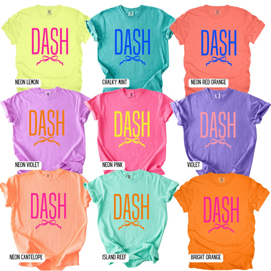 Neon Custom Bottom Bow Puff