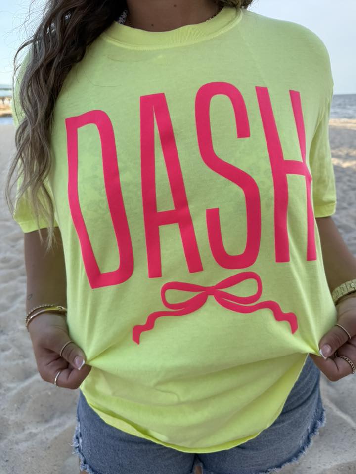 Neon Custom Bottom Bow Puff