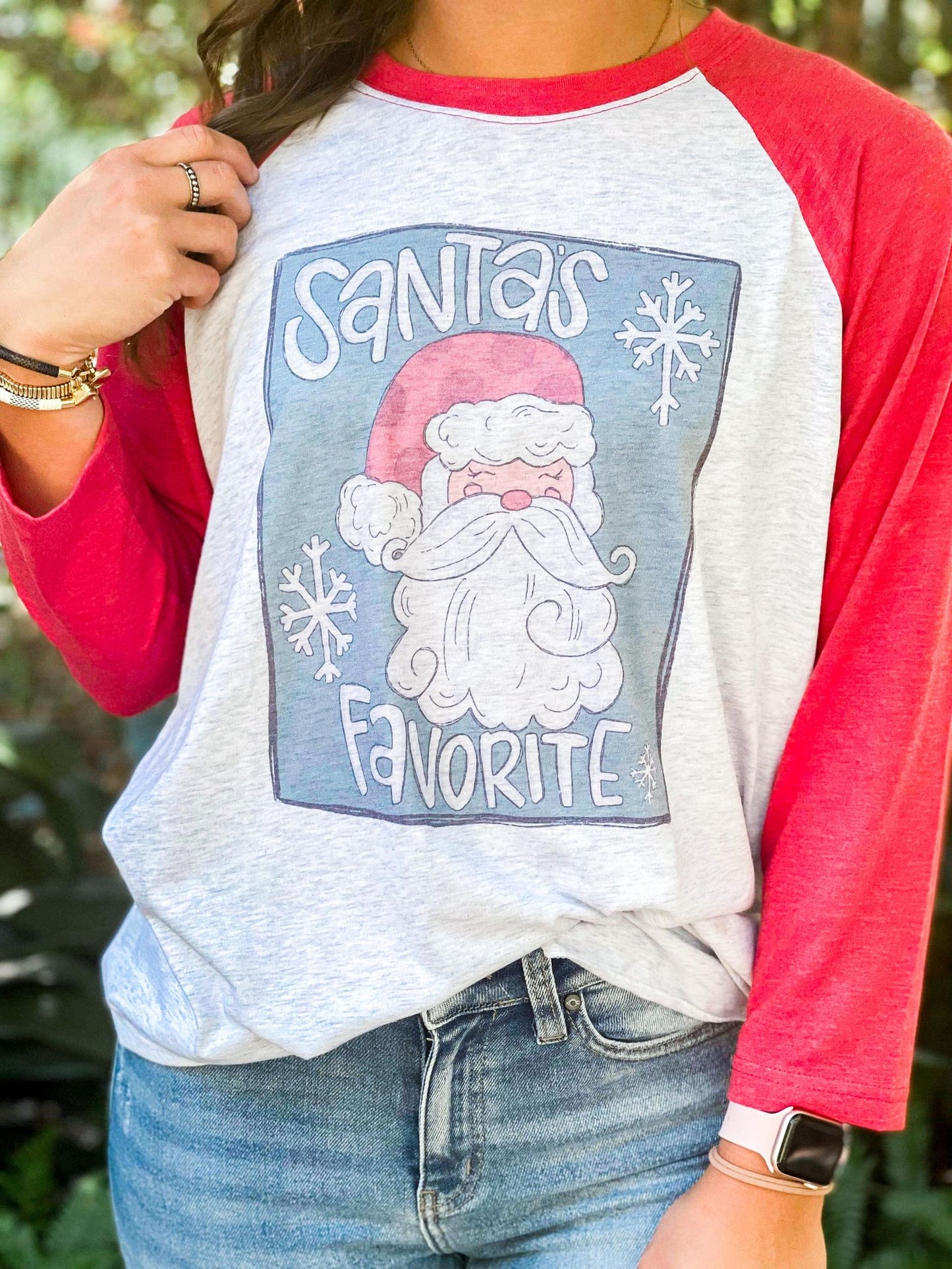Santa's Favorite Raglan